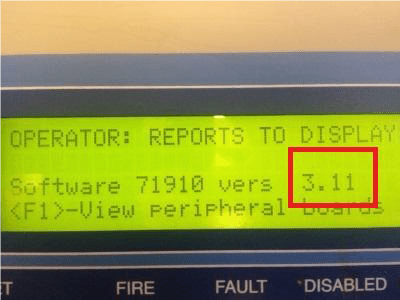 How to find out the Ziton ZP3 Software version